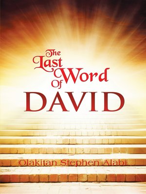 cover image of The Last Words of David